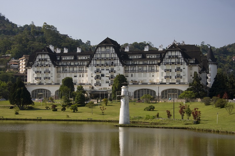 Palácio do Quitandinha, Petrópolis/RJ. Crédito: Plínio Bordin